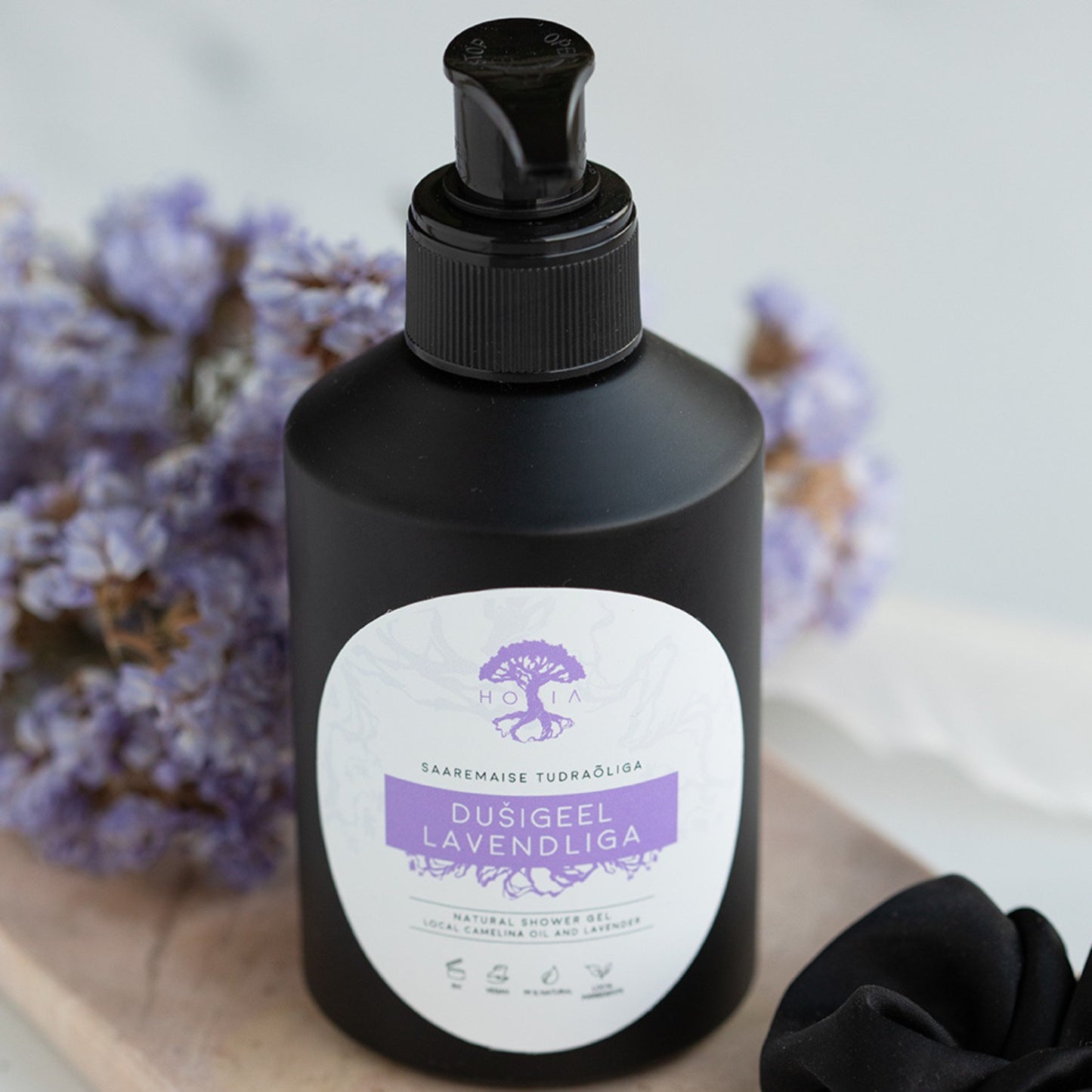 Lavender Shower Gel, 200ml - Berry Purple