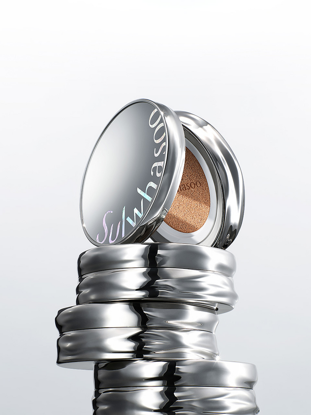 Sulwhasoo PERFECTING CUSHION AIRY 15g+15g(Refill) SPF50+/PA+++ - Berry Purple