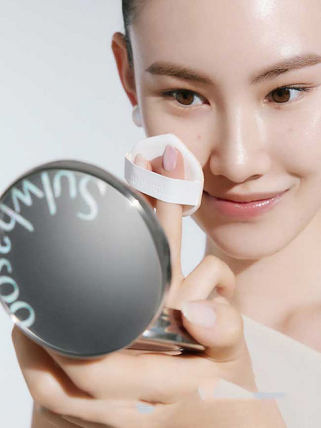 Sulwhasoo PERFECTING CUSHION AIRY 15g+15g(Refill) SPF50+/PA+++ - Berry Purple