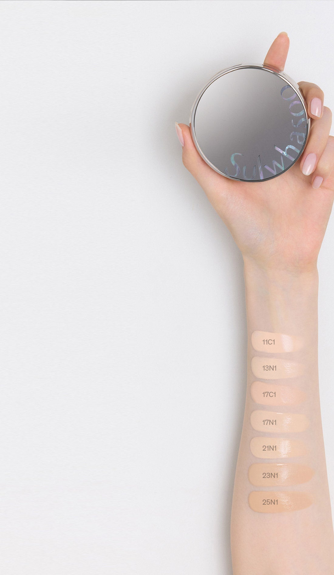 Sulwhasoo PERFECTING CUSHION AIRY 15g+15g(Refill) SPF50+/PA+++ - Berry Purple