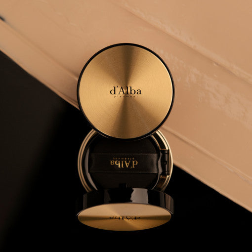 d'Alba Glow Fit Serum Cover Cushion 15g+15g(refill) SPF50+/PA++++ - Berry Purple