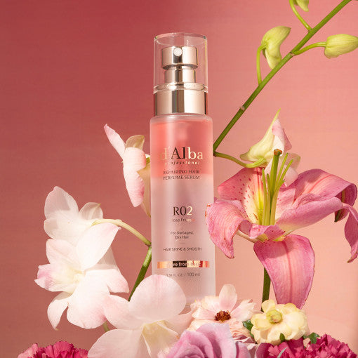 d'Alba Professional Repairing Hair Perfume Serum 100ml - Berry Purple