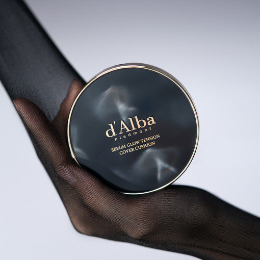 d'Alba Serum Glow Tension Cover Cushion 17g+17g(refill) - Berry Purple