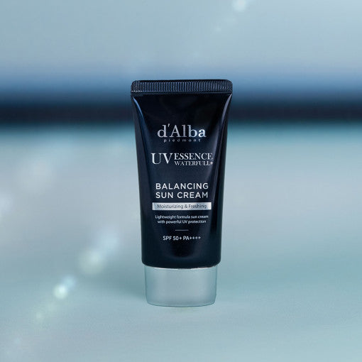 d'Alba Waterfull Balancing Sun Cream 50ml SPF50+PA++++ - Berry Purple