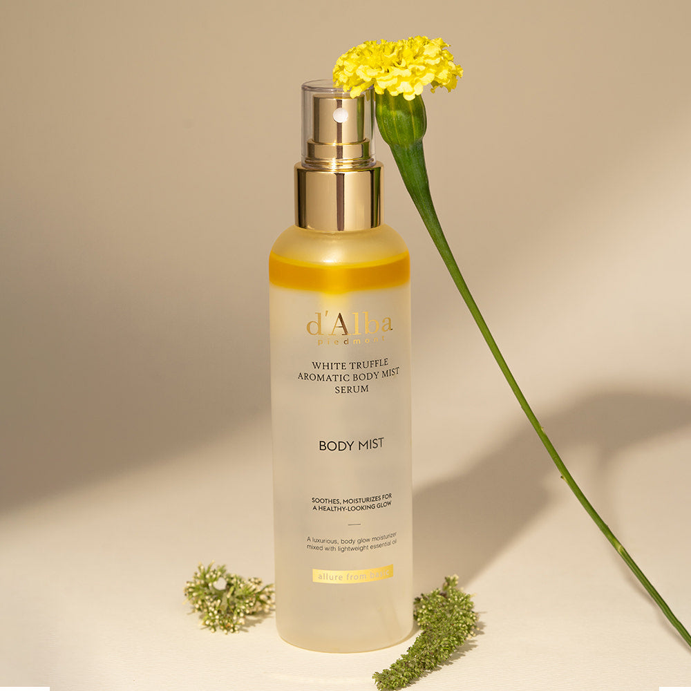 d'Alba White Truffle Aromatic Body Mist Serum 180ml - Berry Purple