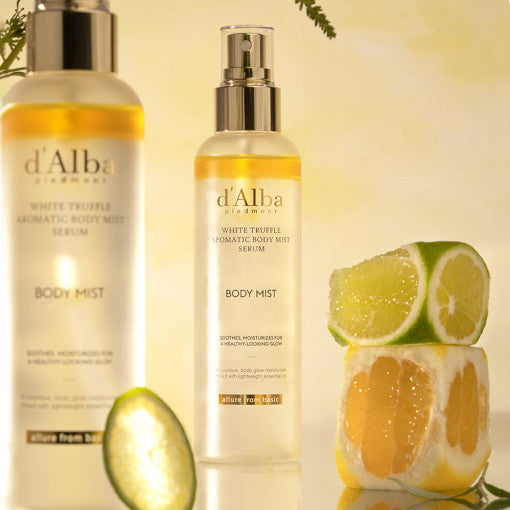 d'Alba White Truffle Aromatic Body Mist Serum 180ml - Berry Purple