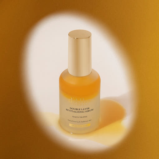 d'Alba White Truffle Double Layer Revitalizing Serum 50ml - Berry Purple