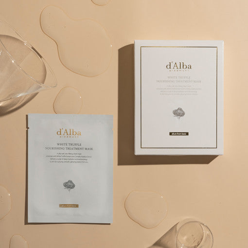d'Alba White Truffle Nourishing Treatment Mask 25ml X 20ea - Berry Purple