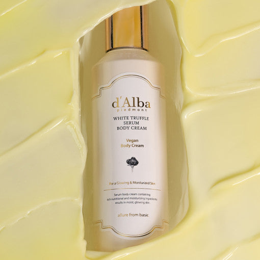 d'Alba White Truffle Serum Body Cream 270ml - Berry Purple