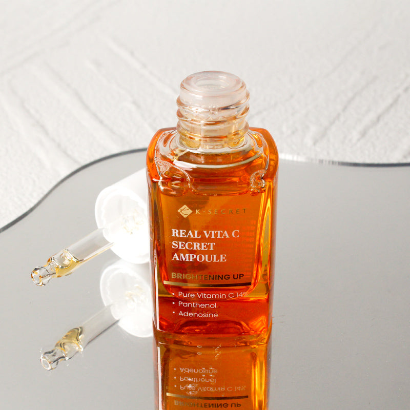 K-SECRET Real Vita C Secret Ampoule 15ml - Berry Purple