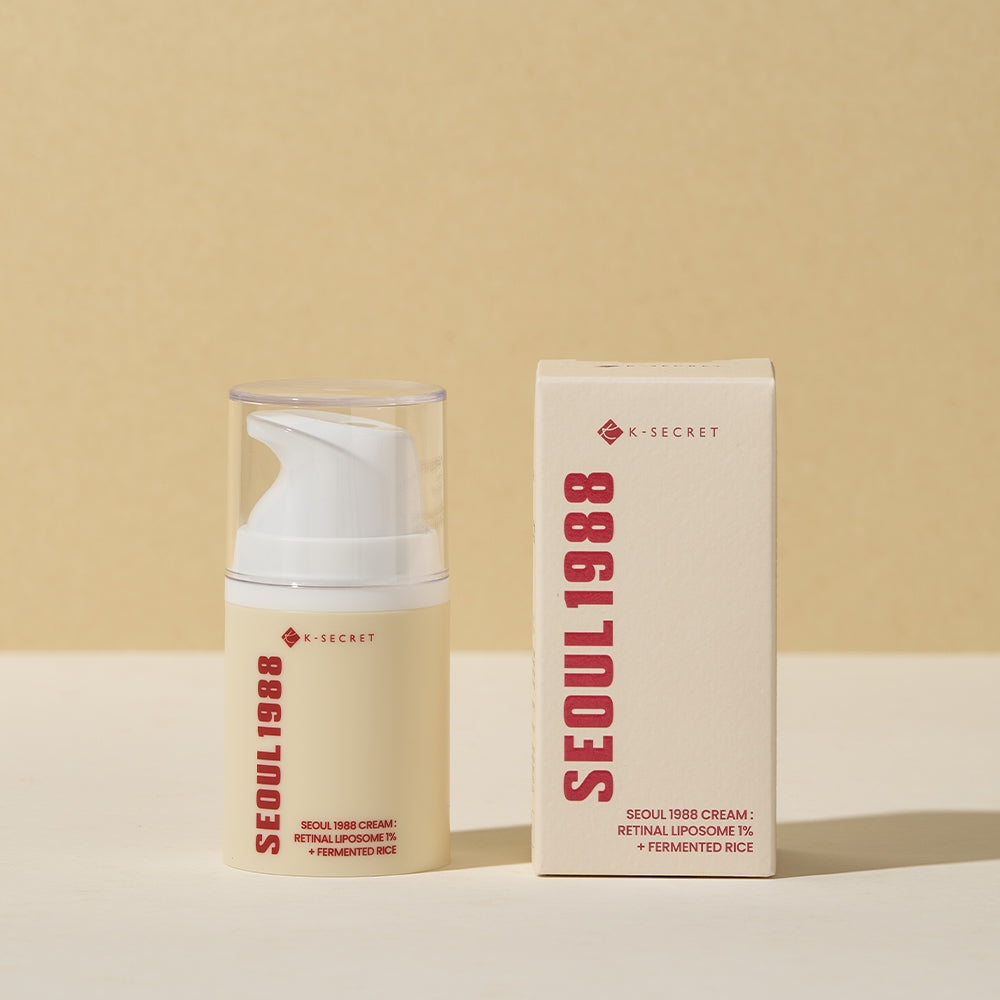 K-SECRET SEOUL 1988 Cream : Retinal Liposome 1% + Fermented Rice 50ml - Berry Purple