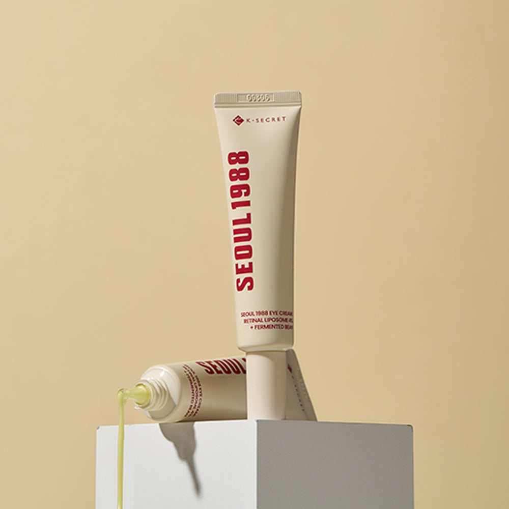 K-SECRET SEOUL 1988 Eye Cream : Retinal Liposome 4% + Fermented Bean 30ml - Berry Purple