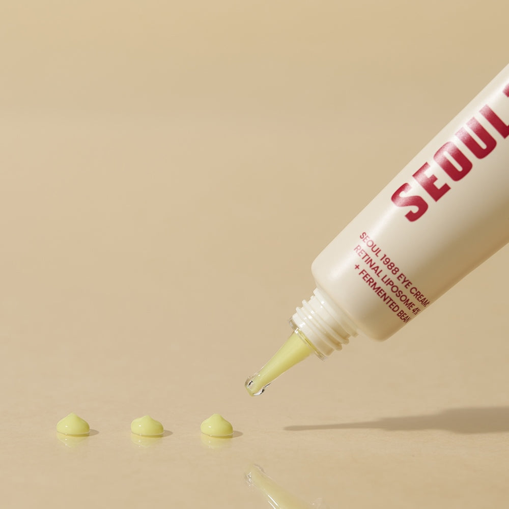 K-SECRET SEOUL 1988 Eye Cream : Retinal Liposome 4% + Fermented Bean 30ml - Berry Purple