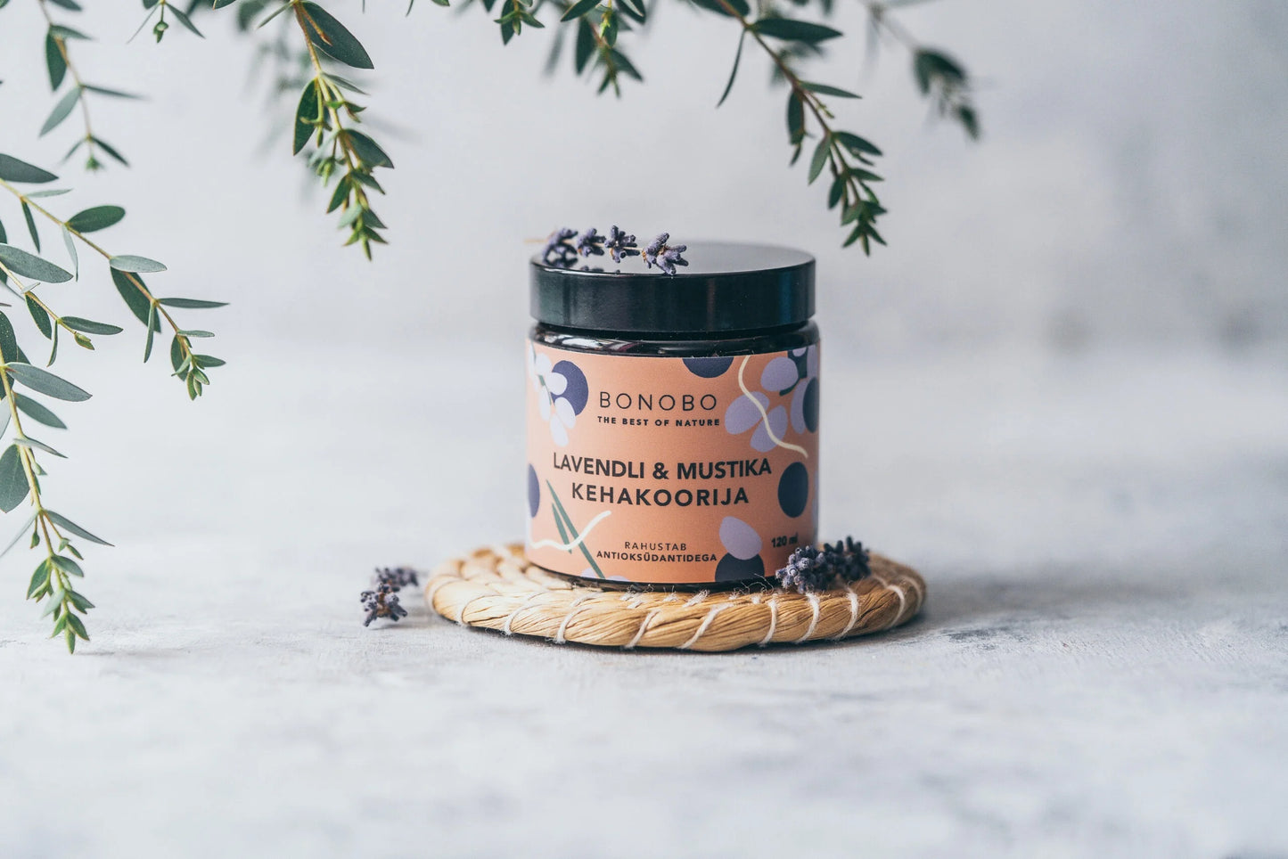 Body Scrub — Blueberry and Lavender - Berry Purple 