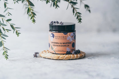 Body Scrub — Blueberry and Lavender - Berry Purple 