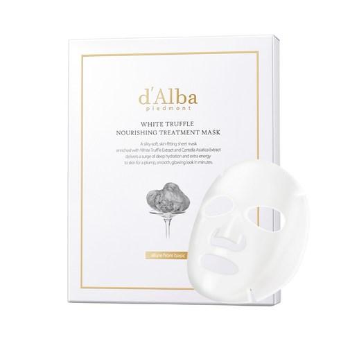 d'Alba White Truffle Nourishing Treatment Mask 25ml x 5ea - Berry Purple 