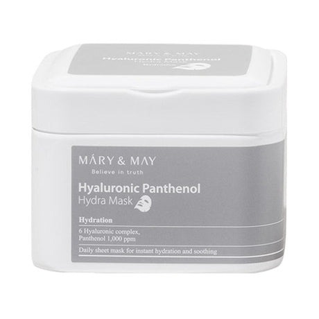 [MARY & MAY] Hyaluronic Panthenol Hydra Mask Sheets 30 Sheets - Berry Purple 
