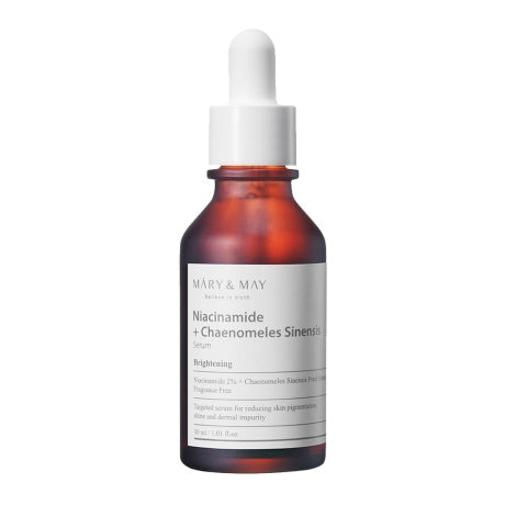 [MARY & MAY] Niacinamide + Chaenomeles Sinensis Serum 30ml - Berry Purple 