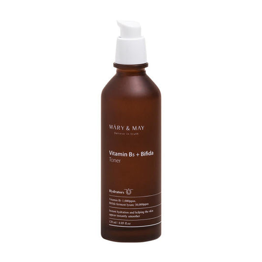 [MARY & MAY] Vitamine B5 + Bifida Toner 120ml - Berry Purple 