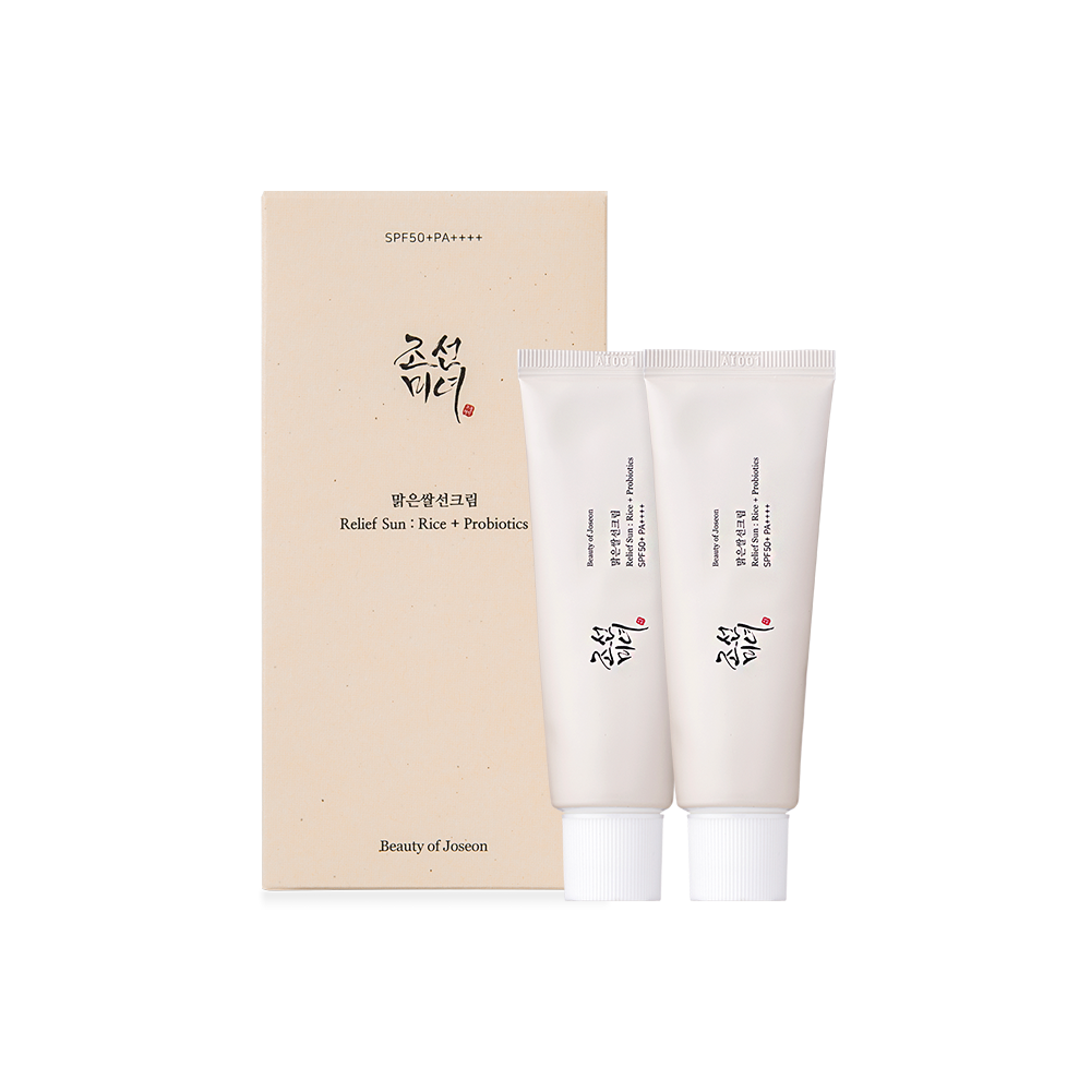[Beauty of Joseon] Relief Sun: Rice + Probiotics (SPF50+ PA++++) Double Pack 50ml X 2ea - Berry Purple 