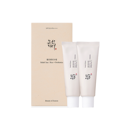 [Beauty of Joseon] Relief Sun: Rice + Probiotics (SPF50+ PA++++) Double Pack 50ml X 2ea - Berry Purple 