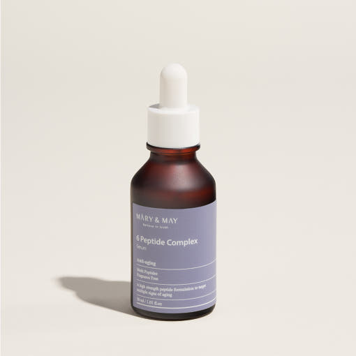 [MARY & MAY] 6 Peptide Complex Serum 30ml - Berry Purple 