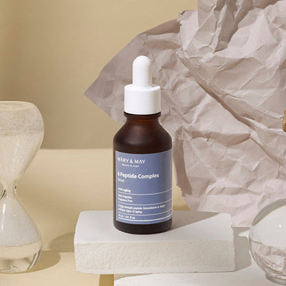 [MARY & MAY] 6 Peptide Complex Serum 30ml - Berry Purple 