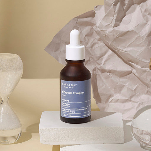 [MARY & MAY] 6 Peptide Complex Serum 30ml - Berry Purple 