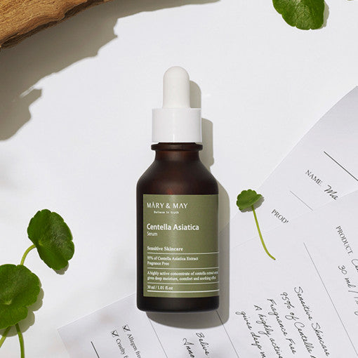 [MARY & MAY] Centella Asiatica Serum 30ml - Berry Purple 