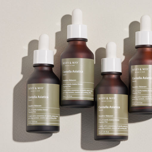 [MARY & MAY] Centella Asiatica Serum 30ml - Berry Purple 