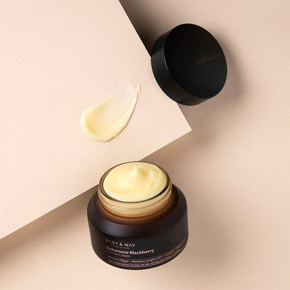 [MARY & MAY] Idebenone + Blackberry Complex Intense Cream 70g - Berry Purple 