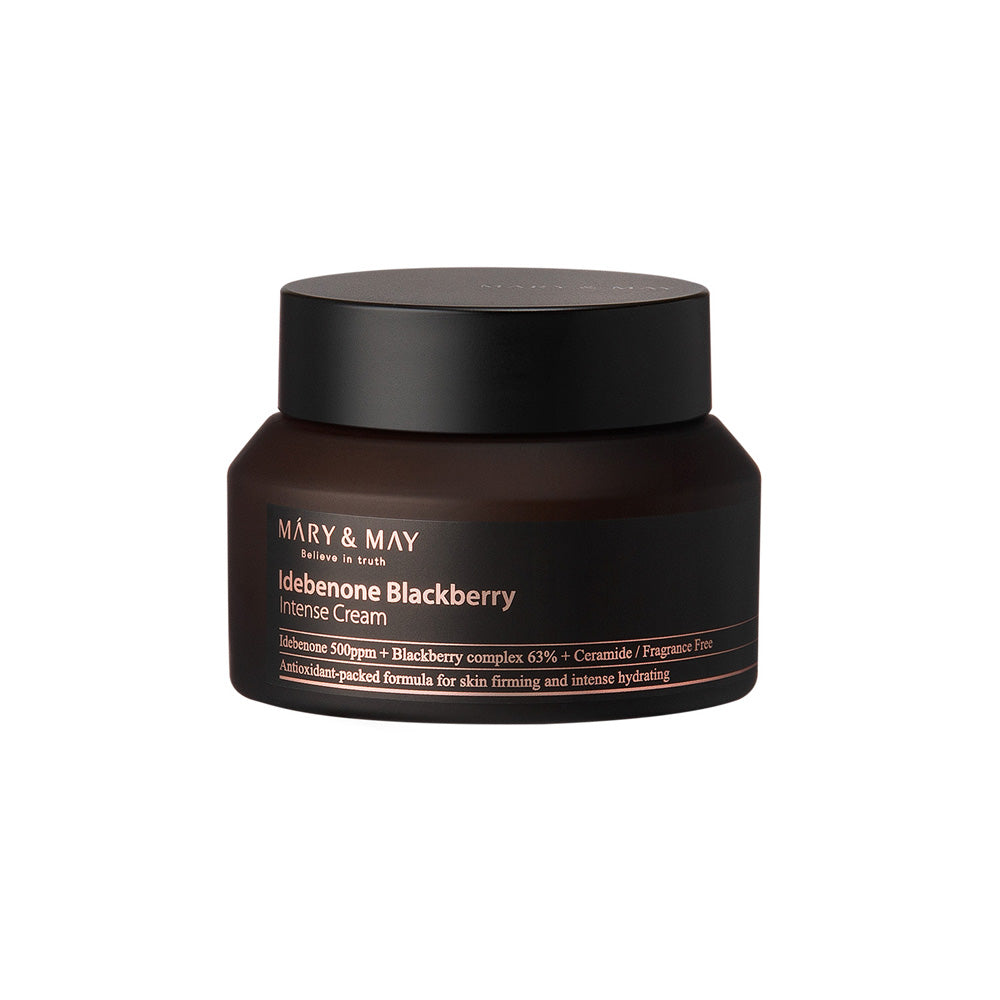 [MARY & MAY] Idebenone + Blackberry Complex Intense Cream 70g - Berry Purple 
