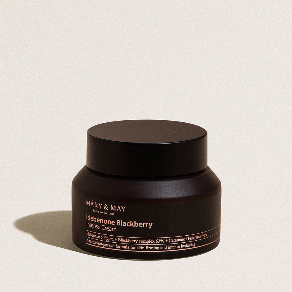 [MARY & MAY] Idebenone + Blackberry Complex Intense Cream 70g - Berry Purple 