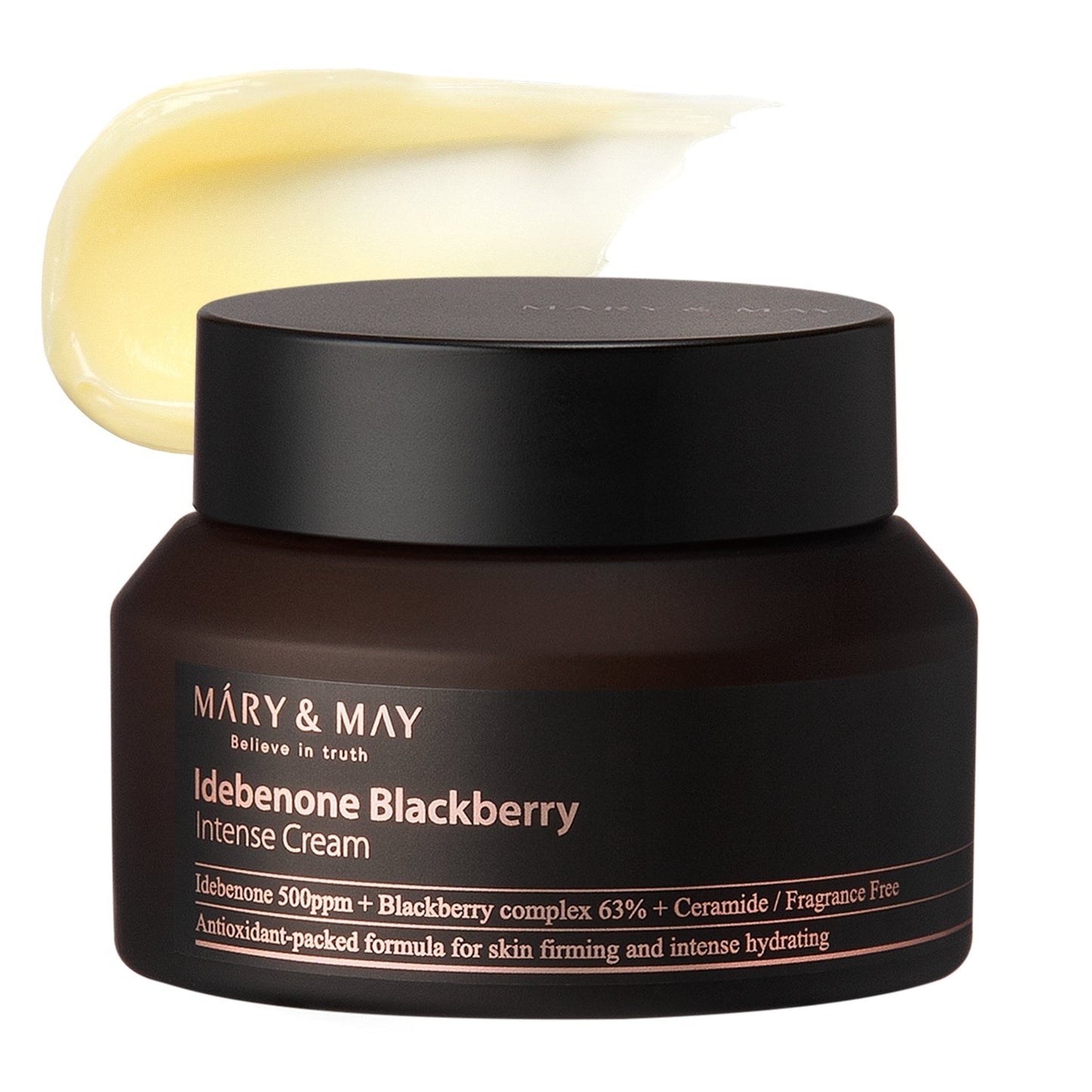 [MARY & MAY] Idebenone + Blackberry Complex Intense Cream 70g - Berry Purple 