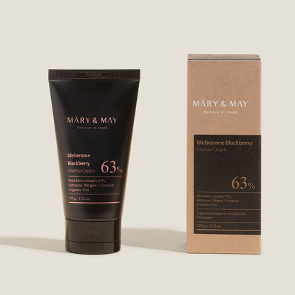[MARY & MAY] Idebenone Blackberry Complex Intense Cream 100g - Berry Purple 