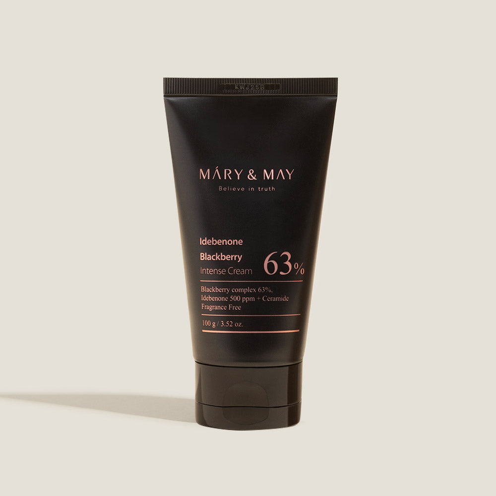 [MARY & MAY] Idebenone Blackberry Complex Intense Cream 100g - Berry Purple 