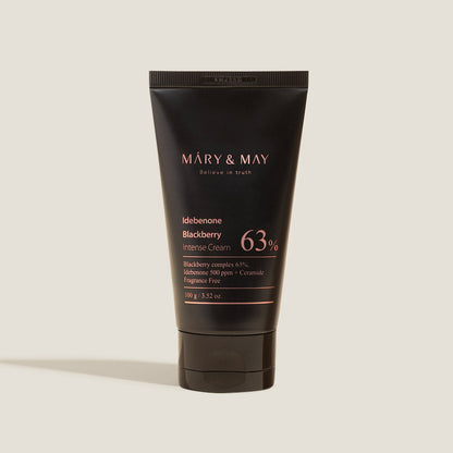 [MARY & MAY] Idebenone Blackberry Complex Intense Cream 100g - Berry Purple 