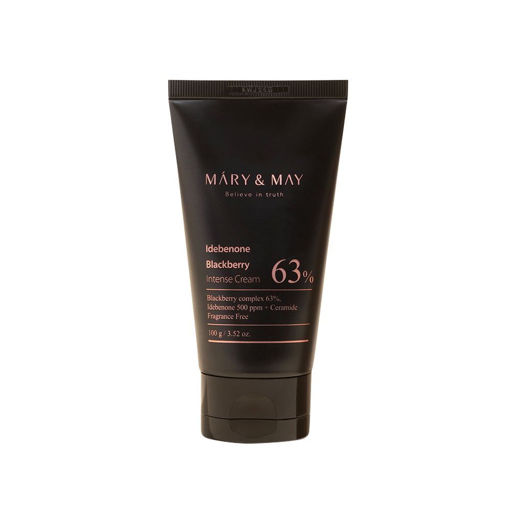 [MARY & MAY] Idebenone Blackberry Complex Intense Cream 100g - Berry Purple 