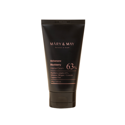 [MARY & MAY] Idebenone Blackberry Complex Intense Cream 100g - Berry Purple 