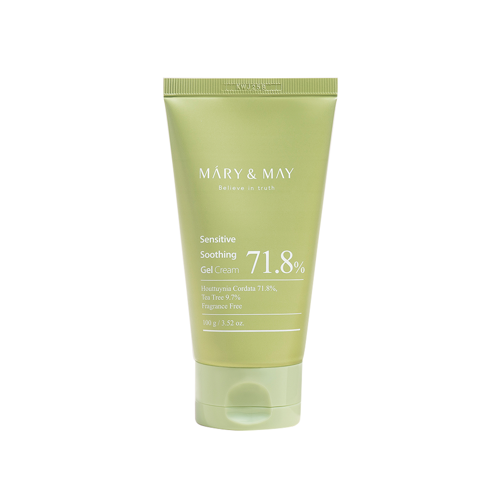 [MARY & MAY] Sensitive Soothing Gel Cream 100g - Berry Purple 