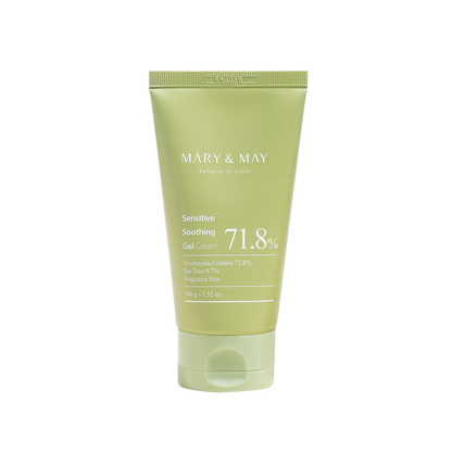 [MARY & MAY] Sensitive Soothing Gel Cream 100g - Berry Purple 