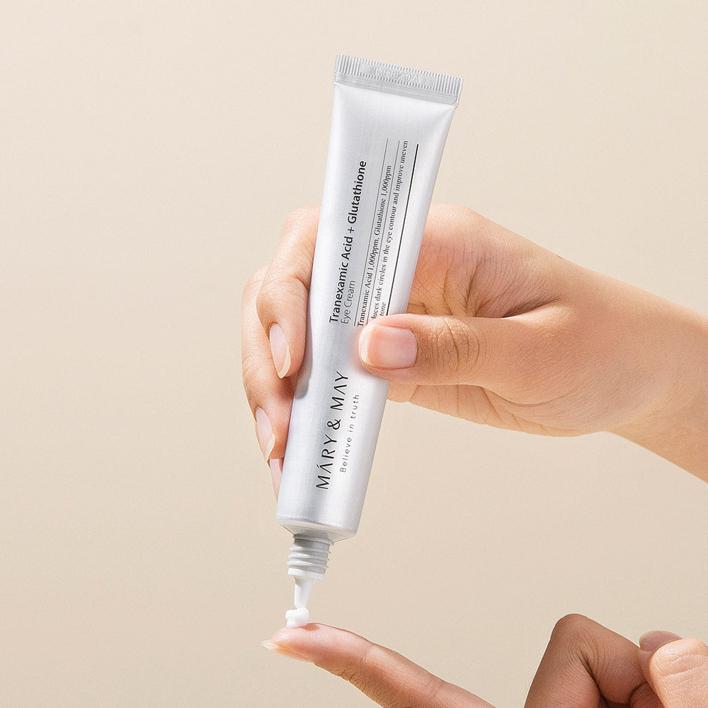 [MARY & MAY] Tranexamic Acid+Glutathion Eye Cream 30g - Berry Purple 