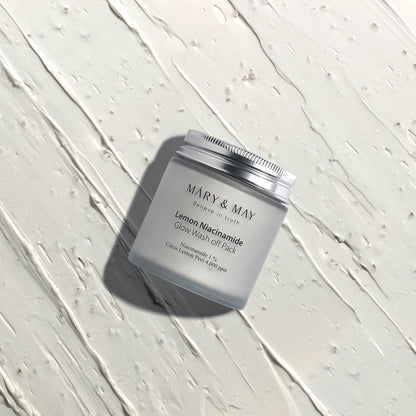 [MARY & MAY] Vegan Lemon Niacinamide Glow Wash off Pack 125g - Berry Purple 
