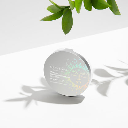 [MARY & MAY] Vegan Niacinamide Panthenol Sun Cushion SPF50+ PA++++ 25g - Berry Purple 