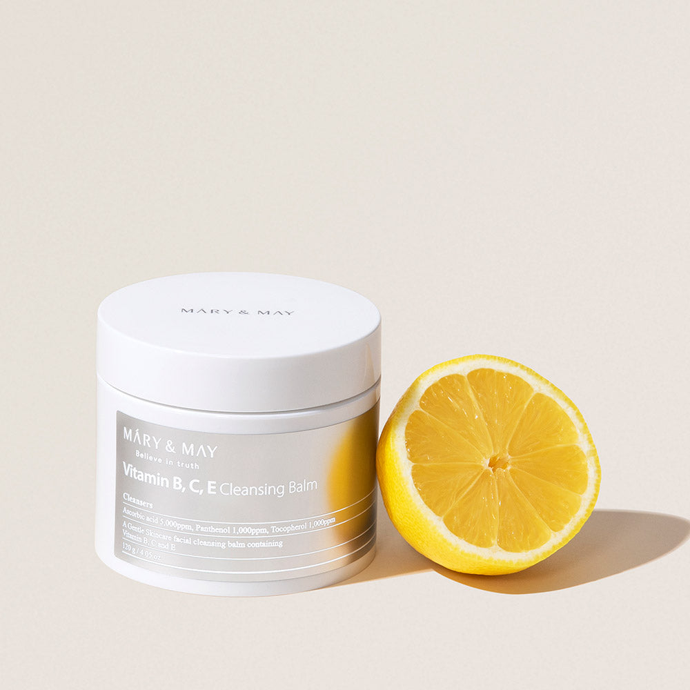 [MARY & MAY] Vitamin B.C.E Cleansing Balm 120g - Berry Purple 