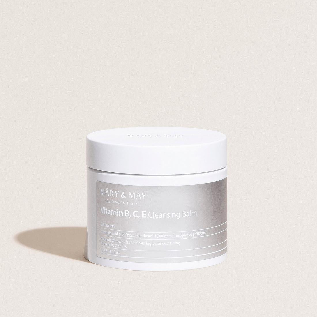 [MARY & MAY] Vitamin B.C.E Cleansing Balm 120g - Berry Purple 