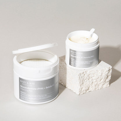 [MARY & MAY] Vitamin B.C.E Cleansing Balm 120g - Berry Purple 
