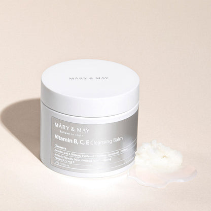 [MARY & MAY] Vitamin B.C.E Cleansing Balm 120g - Berry Purple 