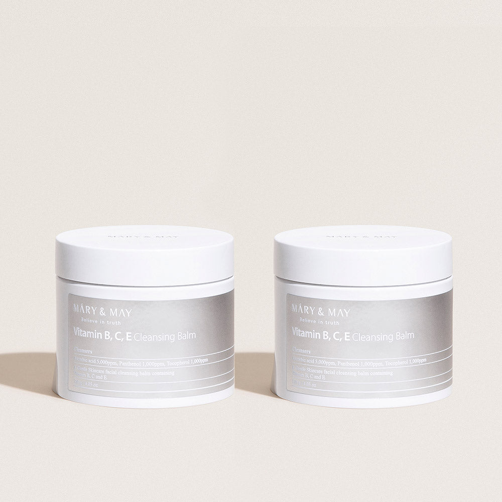 [MARY & MAY] Vitamin B.C.E Cleansing Balm 120g - Berry Purple 