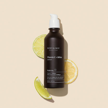[MARY & MAY] Vitamin C+Bifida Lotion 120ml - Berry Purple 